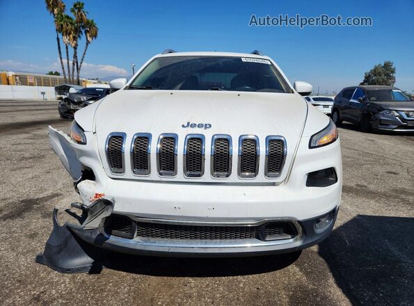 1C4PJLDS7GW106607 2016 JEEP CHEROKEE White Widok z przodu