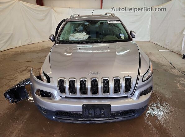 1C4PJLLB3JD533769 2018 JEEP CHEROKEE Silver წინა ხედი
