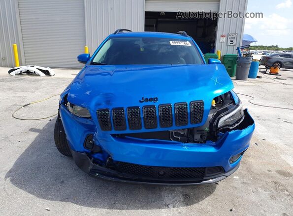 1C4PJLLBXMD235658 2021 JEEP CHEROKEE Blue წინა ხედი