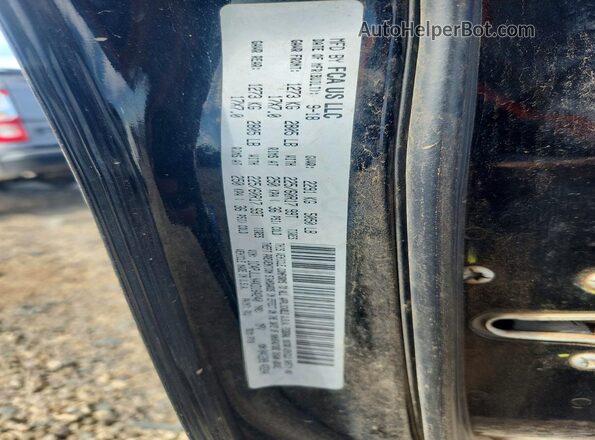 1C4PJLLN4KD164240 2019 JEEP CHEROKEE Black Widok naklejki z numerem VIN