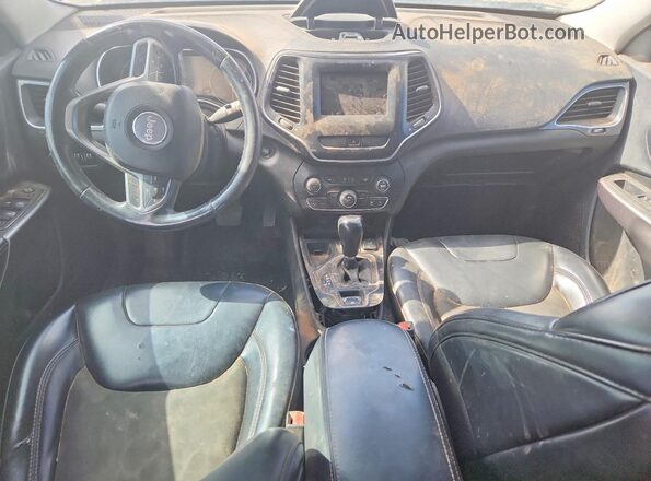 1C4PJLLN4KD164240 2019 JEEP CHEROKEE Black Widok deski rozdzielczej