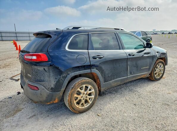 1C4PJLLX0JD510431 2018 JEEP CHEROKEE Черный Задняя правая четверть