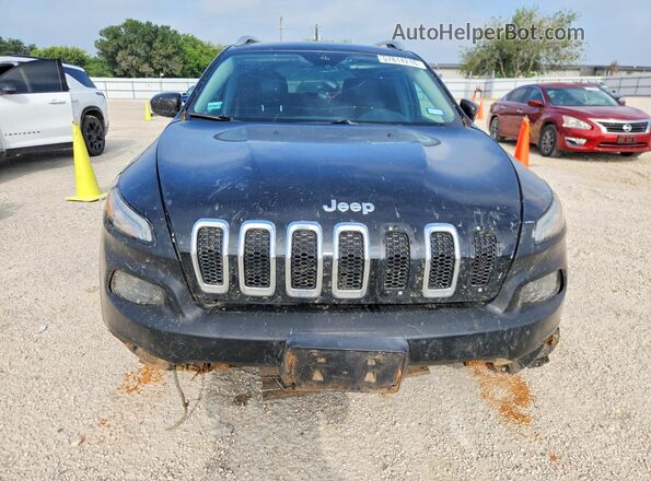 1C4PJLLX0JD510431 2018 JEEP CHEROKEE Черный Вид спереди