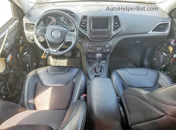 1C4PJLLX0KD301580 2019 JEEP CHEROKEE Silver Առջևի վահանակի տեսք