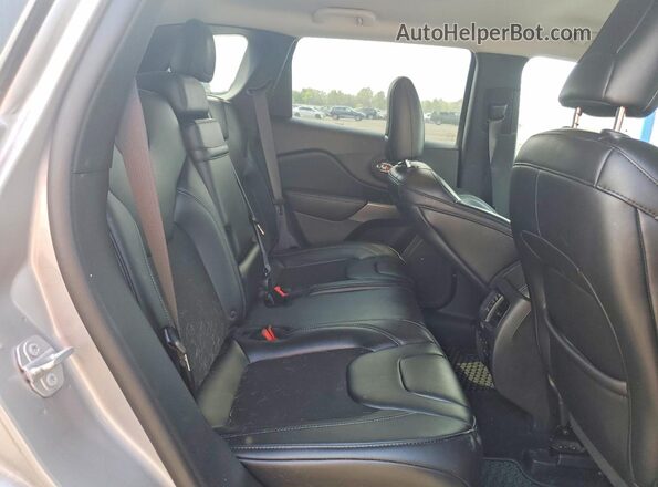 1C4PJLLX0KD301580 2019 JEEP CHEROKEE Silver Սալոնի հետևի տեսք
