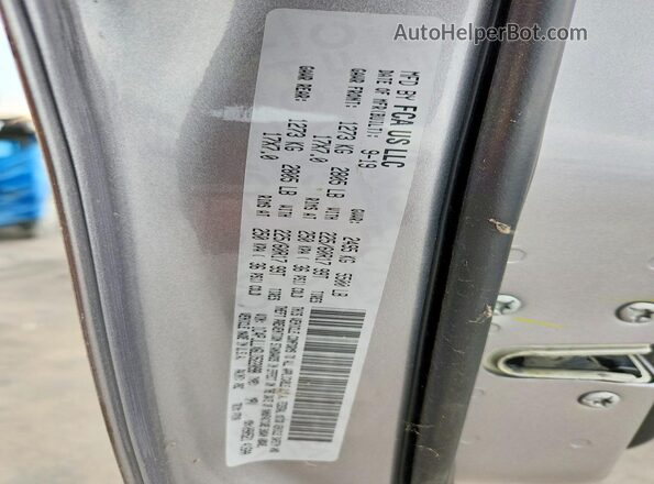 1C4PJLLX6LD522098 2020 JEEP CHEROKEE Серебряный Панорамный вид салона 360°