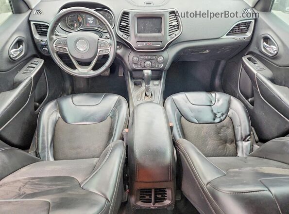 1C4PJLLX6LD522098 2020 JEEP CHEROKEE Серебряный Вид панели приборов