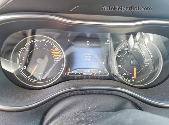 1C4PJLMXXD235766 2021 JEEP CHEROKEE Gray Widok zestawu wskaźników