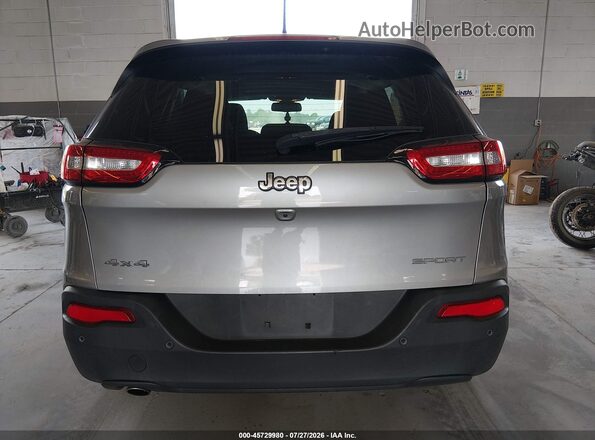 1C4PJMAB4HD225075 2017 JEEP CHEROKEE Silver 