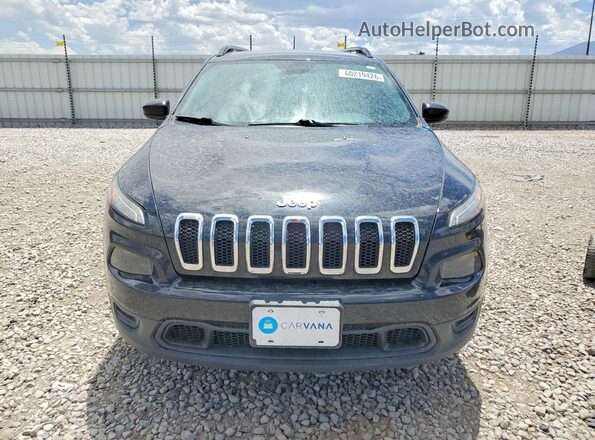 1C4PJMAB7GW112451 2016 JEEP CHEROKEE Black Widok z przodu