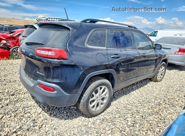 1C4PJMAB7GW112451 2016 JEEP CHEROKEE Black Tył prawy