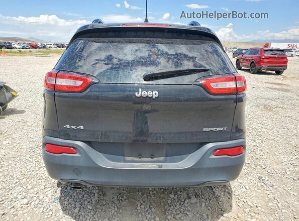 1C4PJMAB7GW112451 2016 JEEP CHEROKEE Black Widok z tyłu