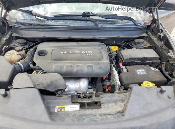 1C4PJMAB7GW112451 2016 JEEP CHEROKEE Black Widok wnętrza z tyłu