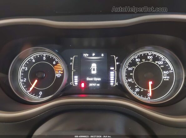 1C4PJMABXGW343487 2016 JEEP CHEROKEE Gray Vista de los asientos traseros