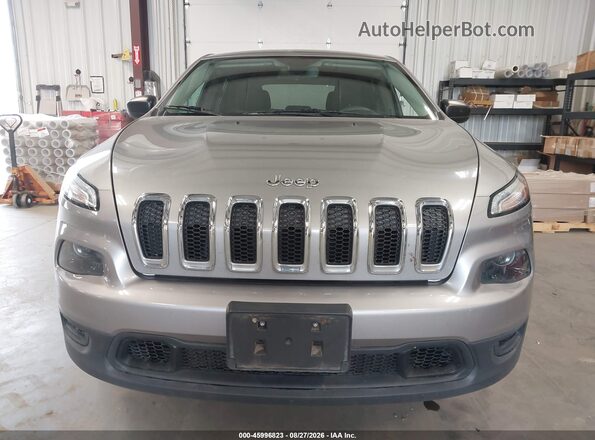 1C4PJMABXGW343487 2016 JEEP CHEROKEE Gray Vista del cuadro de instrumentos