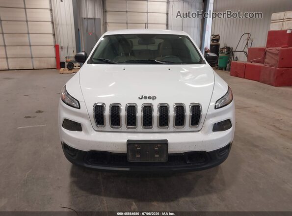 1C4PJMABXHW654127 2017 JEEP CHEROKEE White Սարքավորումների վահանակի տեսք