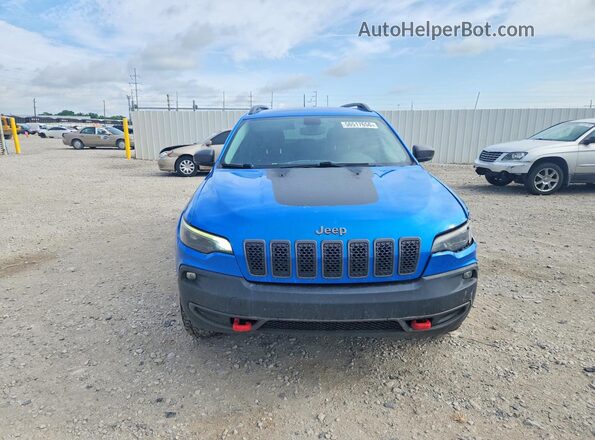 1C4PJMBN4LD546499 2020 JEEP CHEROKEE Blue Widok z przodu