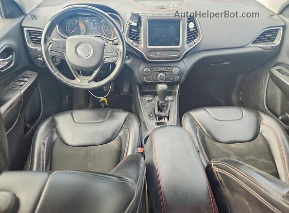 1C4PJMBN4LD546499 2020 JEEP CHEROKEE Blue Widok deski rozdzielczej