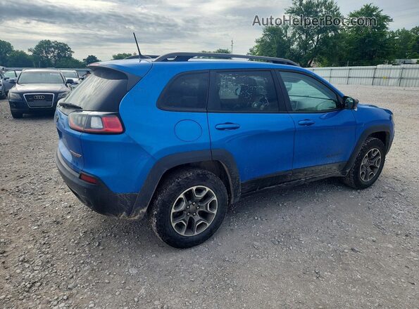 1C4PJMBN4LD546499 2020 JEEP CHEROKEE Blue Tył prawy