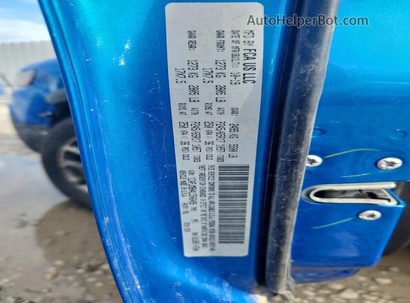 1C4PJMBN4LD546499 2020 JEEP CHEROKEE Blue Widok naklejki z numerem VIN