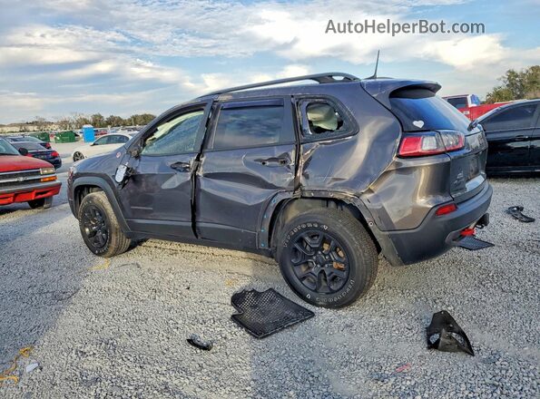 1C4PJMBN6LD549744 2020 JEEP CHEROKEE Gray Trasero izquierdo