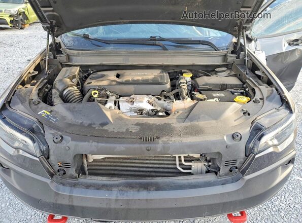 1C4PJMBN6LD549744 2020 JEEP CHEROKEE Gray Vista del compartimento del motor