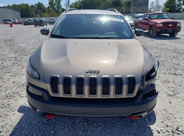 1C4PJMBS0GW377730 2016 JEEP CHEROKEE Brown Դիմացի տեսք