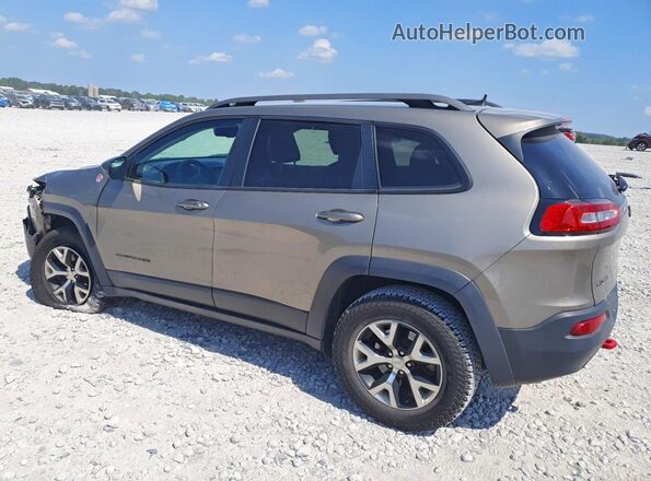 1C4PJMBS0GW377730 2016 JEEP CHEROKEE Brown Հետևի ձախ