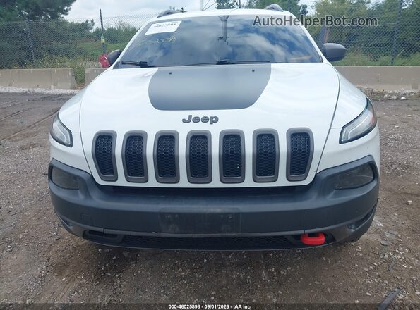 1C4PJMBS1GW163927 2016 JEEP CHEROKEE White ხელსაწყოთა პანელის ხედი