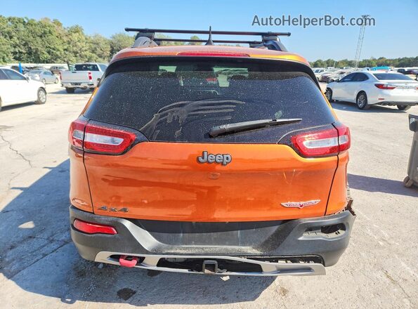 1C4PJMBS4GW309608 2016 JEEP CHEROKEE Orange Հետևի տեսք