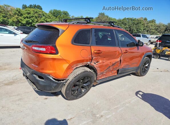 1C4PJMBS4GW309608 2016 JEEP CHEROKEE Orange Հետևի աջ