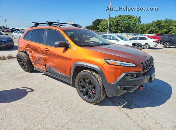 1C4PJMBS4GW309608 2016 JEEP CHEROKEE Orange Առջևի աջ