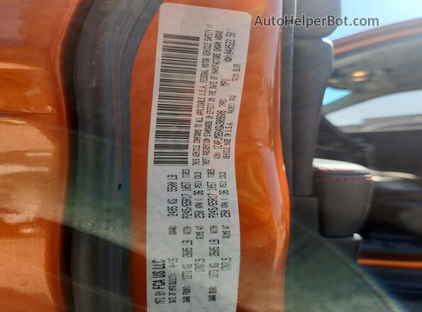 1C4PJMBS4GW309608 2016 JEEP CHEROKEE Orange Շարժիչի բաժամունքի տեսք
