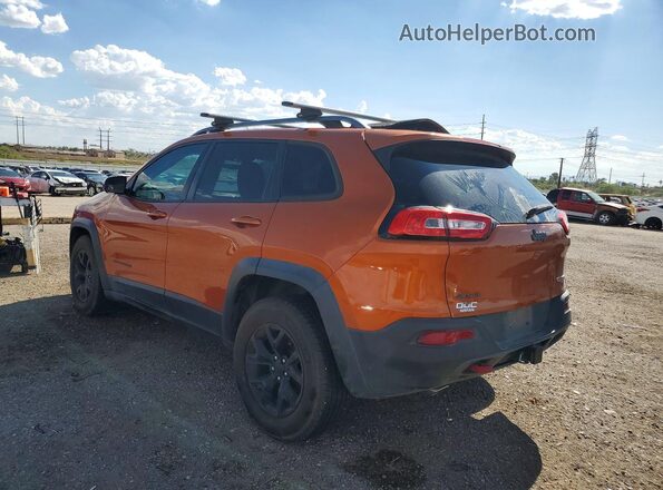 1C4PJMBS7GW277821 2016 JEEP CHEROKEE Orange უკანა მარცხენა