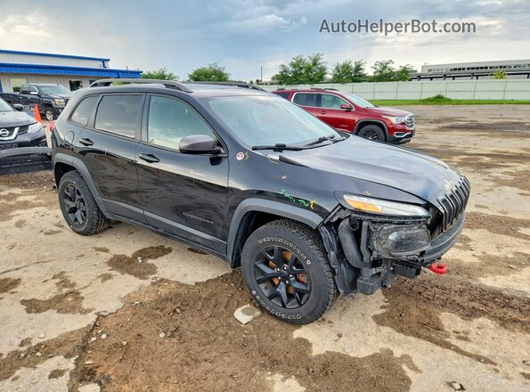 1C4PJMBS9GW215322 2016 JEEP CHEROKEE Black წინა მარჯვენა