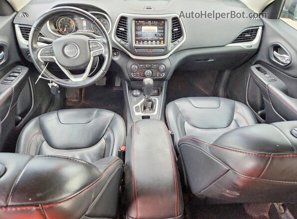 1C4PJMBS9GW215322 2016 JEEP CHEROKEE Black წინა პანელის ხედი
