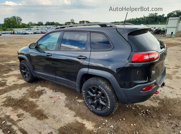 1C4PJMBS9GW215322 2016 JEEP CHEROKEE Black უკანა მარცხენა
