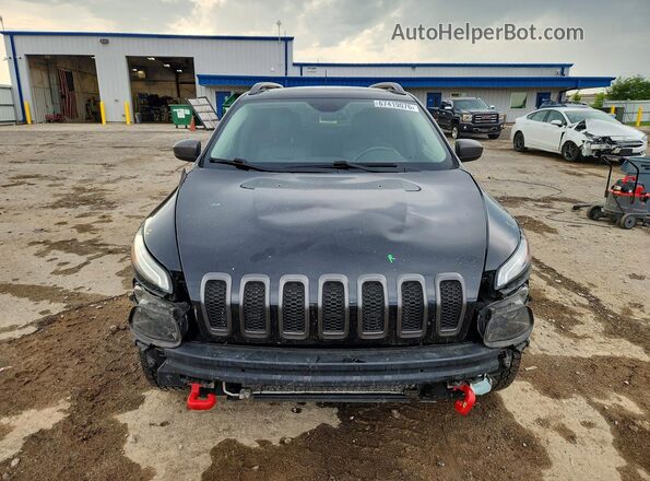 1C4PJMBS9GW215322 2016 JEEP CHEROKEE Black წინა ხედი