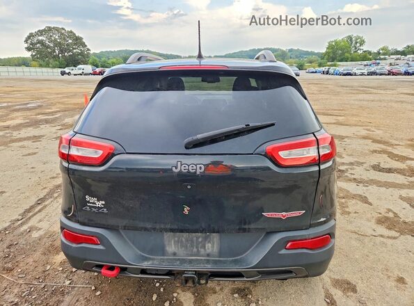 1C4PJMBS9GW215322 2016 JEEP CHEROKEE Black უკანა ხედი