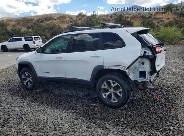 1C4PJMBX0JD602808 2018 JEEP CHEROKEE White Tył lewy