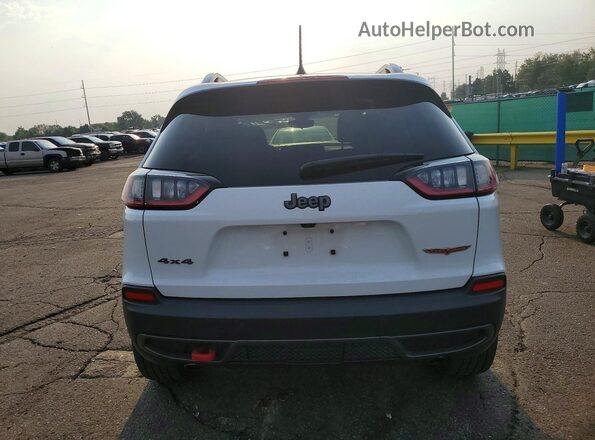 1C4PJMBX2LD508836 2020 JEEP CHEROKEE White Вид ззаду