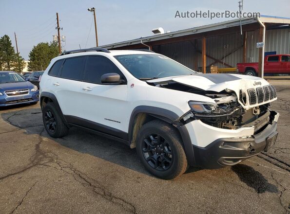 1C4PJMBX2LD508836 2020 JEEP CHEROKEE White Передня права чверть