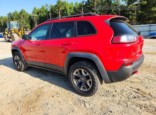 1C4PJMBX3KD183290 2019 JEEP CHEROKEE Красный Задняя левая четверть