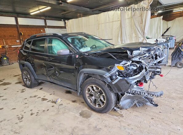 1C4PJMBX6LD609538 2020 JEEP CHEROKEE Black Przód prawy