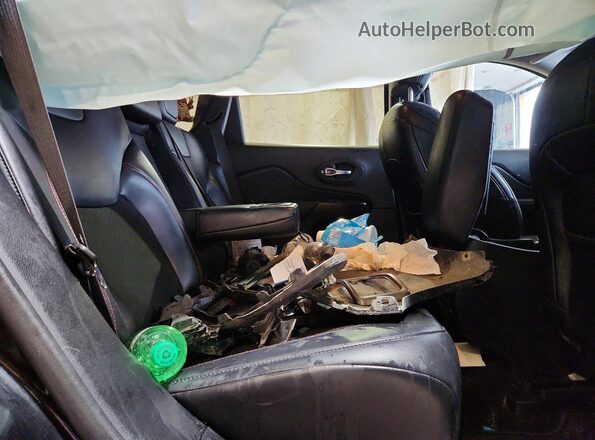 1C4PJMBX6LD609538 2020 JEEP CHEROKEE Black Widok wnętrza z tyłu