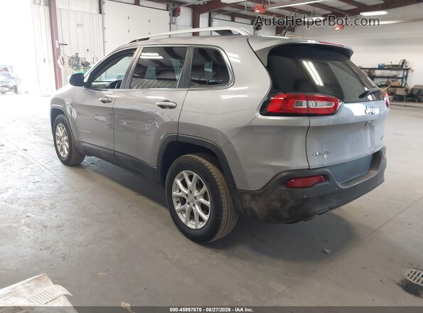1C4PJMCB0JD528521 2018 JEEP CHEROKEE Silver Задня ліва чверть