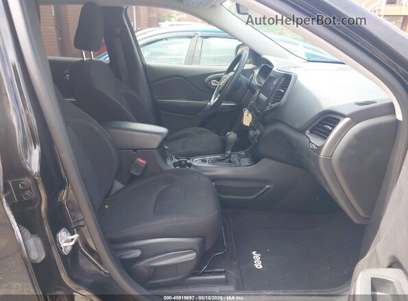 1C4PJMCB0KD176994 2019 JEEP CHEROKEE Черный Вид салона спереди