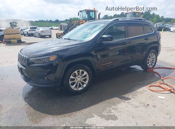 1C4PJMCB0KD176994 2019 JEEP CHEROKEE Черный Передняя левая четверть