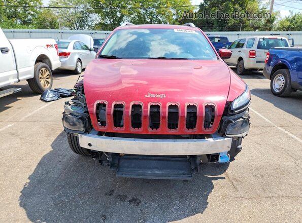 1C4PJMCB1GW359655 2016 JEEP CHEROKEE Red Vista frontal