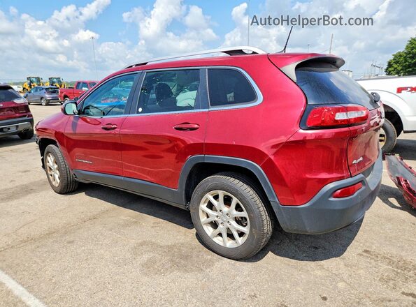 1C4PJMCB1GW359655 2016 JEEP CHEROKEE Red Trasero izquierdo